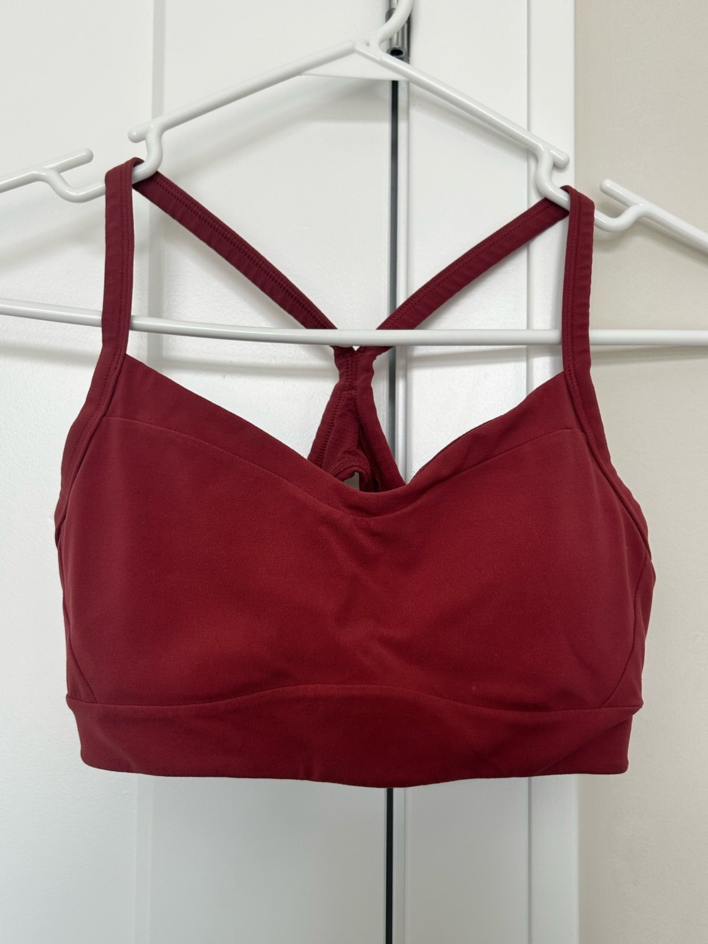 Women’s Athleta Vital Bra in Dusty Rose — Racerback Sports Bra